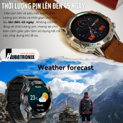 Đồng hồ thể thao thông minh HubbWatch K52 1.39"HD, Chính Hãng