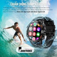 Đồng hồ thể thao thông minh HubbWatch K52 1.39"HD, Chính Hãng