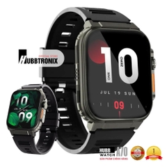 Đồng hồ thể thao, theo dõi sức khỏe thông minh, Nghe gọi, Hubb Watch A70 1.96"HD Chính Hãng HUBBTRONIX