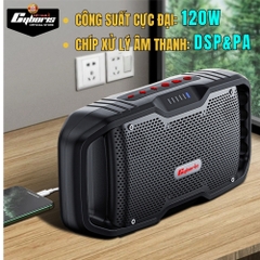 Loa Bluetooth Cyboris-X10 120W - Âm thanh siêu Bass