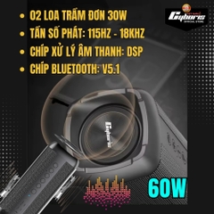 Loa Bluetooth Cyboris-S6 60W