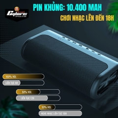 Loa Bluetooth Cyboris-T9 80W - Âm thanh siêu Bass