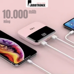 HubbFast Q5. Sạc dự phòng siêu Mini. Dung lượng 10.000mAh. Thiết kế thời trang