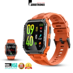 Đồng hồ thể thao, có la bàn, nghe gọi thông minh, Hubb Watch NX6a 1.43"HD, Chính hãng HUBBTRONIX
