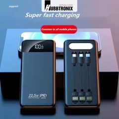 Sạc dự phòng siêu nhanh, dung lượng 20.000mAh. Tích hợp sạc nhanh, đèn pin siêu sáng