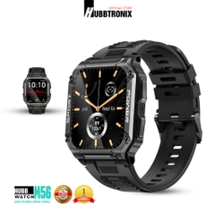 Đồng hồ thể thao, có la bàn, nghe gọi thông minh, Hubb Watch NX6a 1.43"HD, Chính hãng HUBBTRONIX