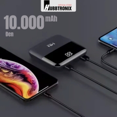 HubbFast Q5. Sạc dự phòng siêu Mini. Dung lượng 10.000mAh. Thiết kế thời trang