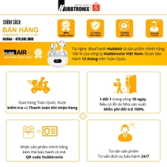 Tai Nghe Bluetooth Màn hình Led, Supper Bass, điều khiển chạm, pin 25h, BH 12 tháng,Hàng chính hãng HUBBTRONIX