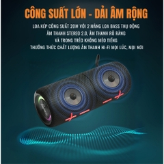 Loa Bluetooth chính hãng 2 trong 1 Cyboris S11 | Tách Rời Nam Châm, Âm Thanh Hi-Fi