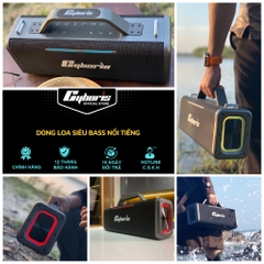 Loa Bluetooth Cyboris X12 200W – Karaoke không dây hoàn hảo