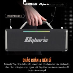 Loa Bluetooth Cyboris X12 200W – Karaoke không dây hoàn hảo
