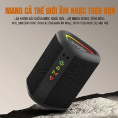 Loa Bluetooth Mini Cyboris S1 | 10W, Đèn RGB, Siêu Nhỏ Gọn