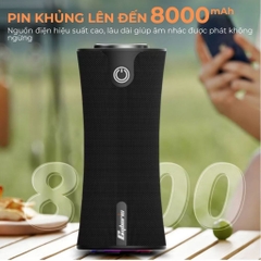 Loa Bluetooth CYBORIS T16 Âm Thanh Vòm 80W, Bass Mạnh, Đèn RGB, Chống Nước IPX5, Hỗ Trợ TWS, USB, TF, AUX