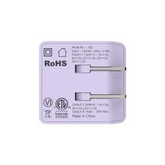 Cốc Sạc Mini CS-PD22W HubbSmart,  2 Cổng, Sạc Nhanh PD/QC 3.0, Siêu Nhỏ Gọn, Chính Hãng, BH 18 Tháng