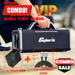 Loa Bluetooth Cyboris X12 200W – Karaoke không dây hoàn hảo