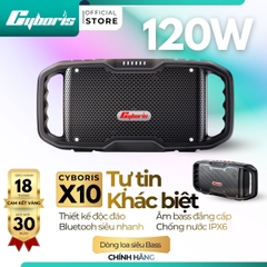 Loa Bluetooth Cyboris-X10 120W - Âm thanh siêu Bass