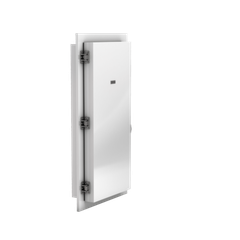 Overlap Swing Door