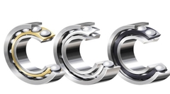 Single row angular contact ball bearings