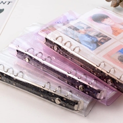 Sổ đựng ảnh 6 còng nhũ - Binder 6 còng