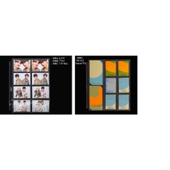 Trang lẻ đựng ảnh A4 8 ô - Sheet MeeT A4 đựng card (vừa top loader B8)