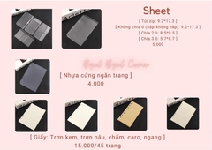 Sổ còng A6 bìa cứng- Binder A6 đựng card