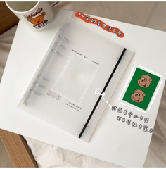 Sổ đựng ảnh còng A5 - Binder A5 Love more
