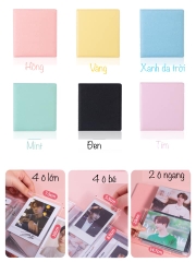 Sổ đựng ảnh ba còng A5 cán nhũ - Binder A5 PY cán nhũ