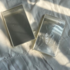 Bọc bảo vệ ảnh thẻ bo góc MeeT - Sleeve 7.3*10cm có dán bảo vệ card Kpop