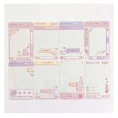 Miếng trang trí ảnh, card idol hình điện thoại - Phone Frame Okiki