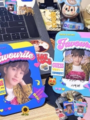Khung ảnh nam châm đựng thẻ bo góc, card idol Kpop - Kinda WaW