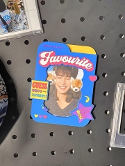 Khung ảnh nam châm đựng thẻ bo góc, card idol Kpop - Kinda WaW