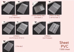Trang lẻ đựng ảnh A5 - sheet PVC cho binder A5