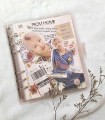 Sổ đựng ảnh 6 còng nhũ - Binder 6 còng