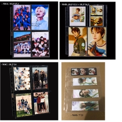 Trang lẻ đựng ảnh A4 4 ô - Sheet MeeT A4 đựng postcard/mini poster
