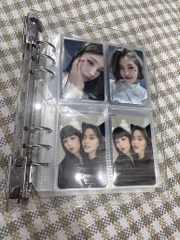 Binder A5 6 còng nhựa trong suốt