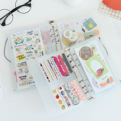 Sổ còng A6 bìa cứng- Binder A6 đựng card