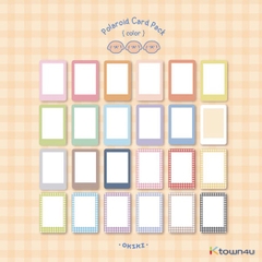 Miếng trang trí ảnh, card idol - Frame Okiki