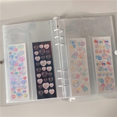 Trang lẻ đựng card A5 6 còng - Sheet PP A5