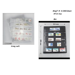 Trang lẻ A4 - Sheet MingT đựng card idol kpop