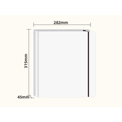 Sổ còng đựng card A4 9 ô - Binder A4 4 còng