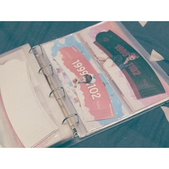 Sổ còng đựng card A4 9 ô - Binder A4 4 còng
