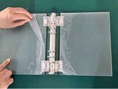 Binder A5 6 còng nhựa trong suốt