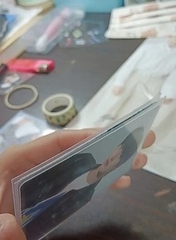 Bọc bảo vệ ảnh thẻ bo góc MeeT siêu dày cỡ 62*89 (double sleeve)  - Sleeve MeeT siêu dày