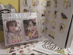 Kệ mica để bàn đựng ảnh, card idol kpop