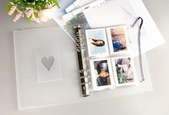 Sổ đựng ảnh còng A5 - Binder A5 trái tim