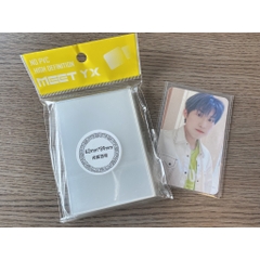 Bọc bảo vệ ảnh thẻ bo góc MeeT siêu dày cỡ 66*91 (card Nhật)  - Sleeve MeeT siêu dày chất CPP20