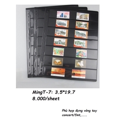 Trang lẻ A4 - Sheet MingT đựng card idol kpop