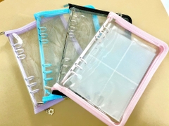 Sổ còng kéo khoá A5 - Binder zipper A5 6 còng