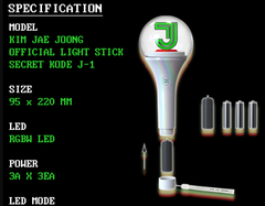Đèn cổ vũ ca nhạc, concert KIM JAE JOONG - OFFICIAL LIGHTSTICK