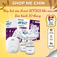Máy hút sữa avent hoa tuyết điện đôi SCF303